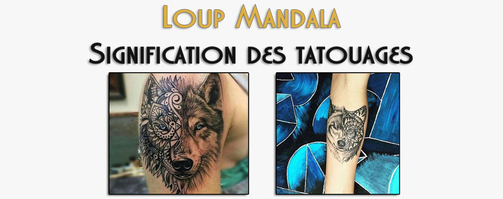 Loup Mandala : Signification des Tatouages