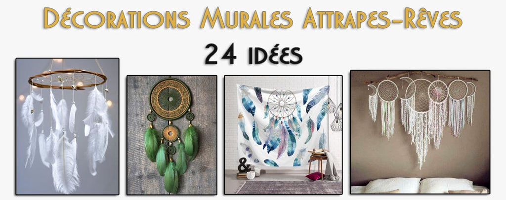24 idées de décorations murales avec des Attrapes-Rêves