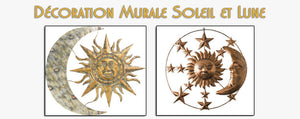 Décoration Murale Soleil et Lune