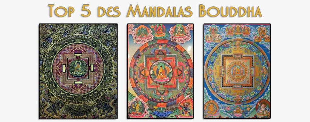 Top 5 des Mandalas de Bouddha