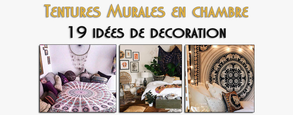 Tentures Murales en chambre : 19 idées de décoration