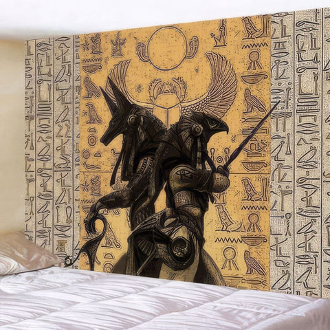 Tenture Murale Anubis