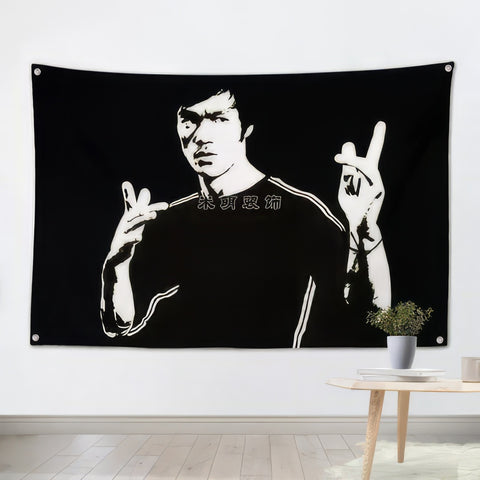 Tenture Murale Bruce Lee