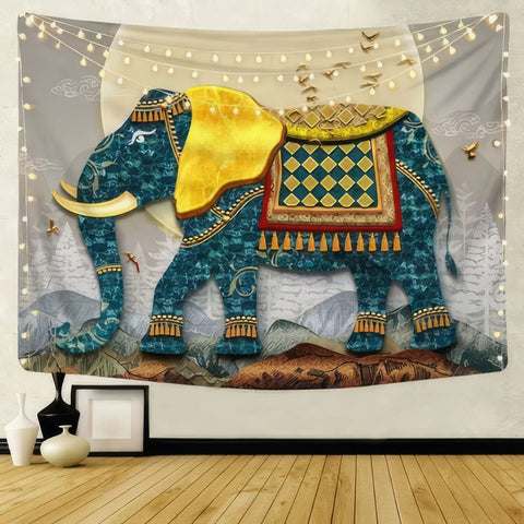 Tissu Mural Elephant