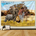 Tenture Africaine Éléphant