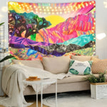 Tissu Mural Décoratif Coloré