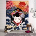 Tissu Décoratif Mural Japonais