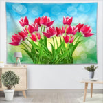Tenture Murale Tulipes