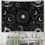 Tenture Murale Lune Soleil