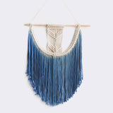 Macramé Mural Bleu