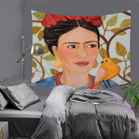 Tenture Murale Frida Kahlo